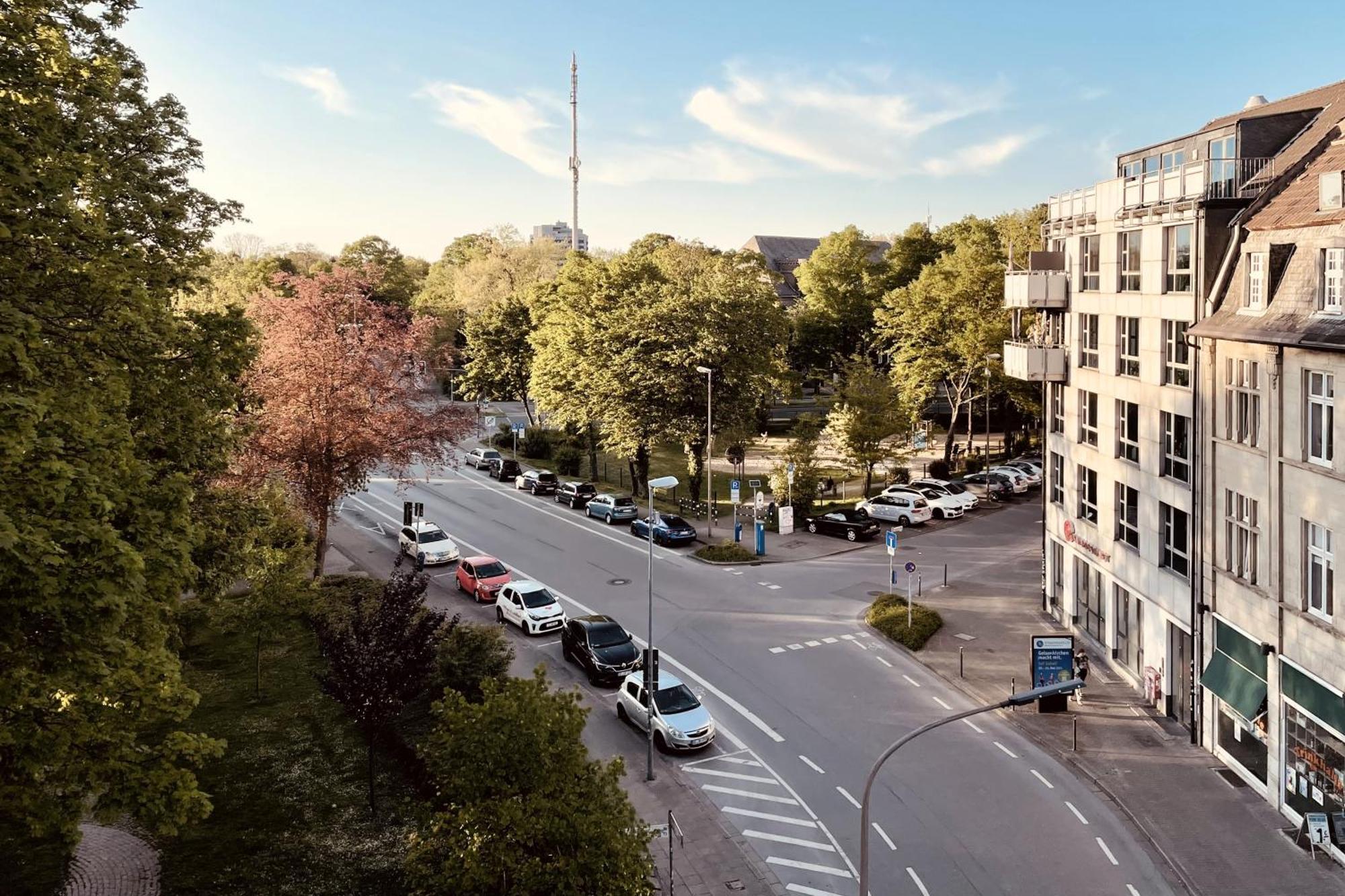Domblick 2 I Balkon I Parkplatz I Naehe Veltins-Arena Lejlighed Gelsenkirchen Eksteriør billede